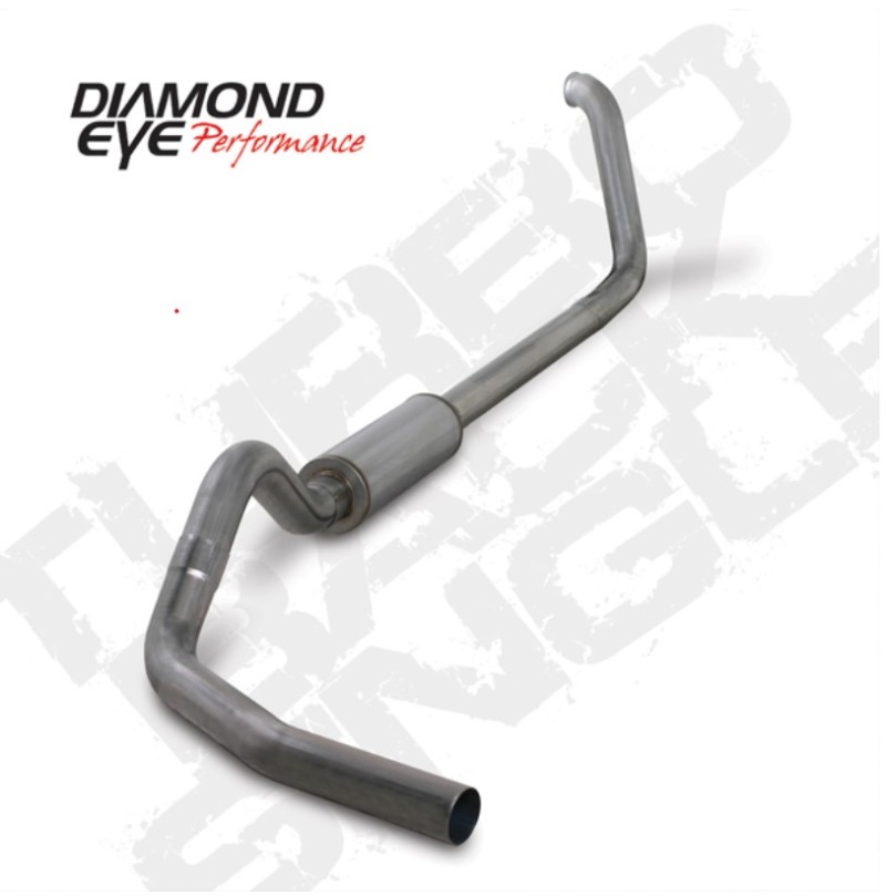 Ford F350 Performance Exhaust - Diamond Eye Performance - Turbo Back - `00-`03